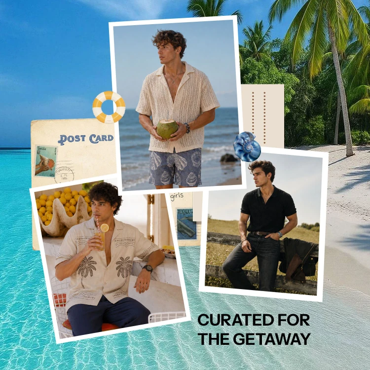 Curated for the Getaway MEN 