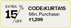 Extra 15% Off Kurta