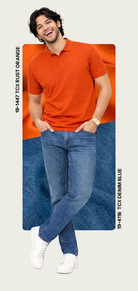 Rust Orange + Denim Blue M (1)