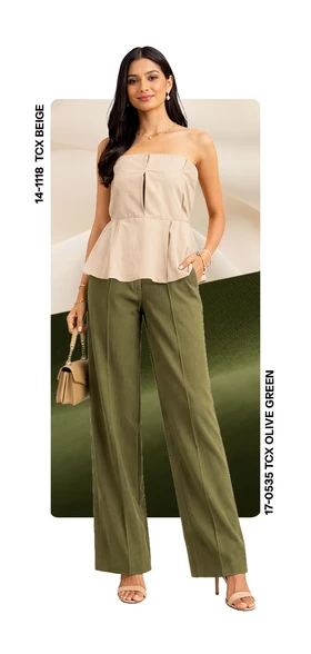 Olive Green + Beige  W (2)