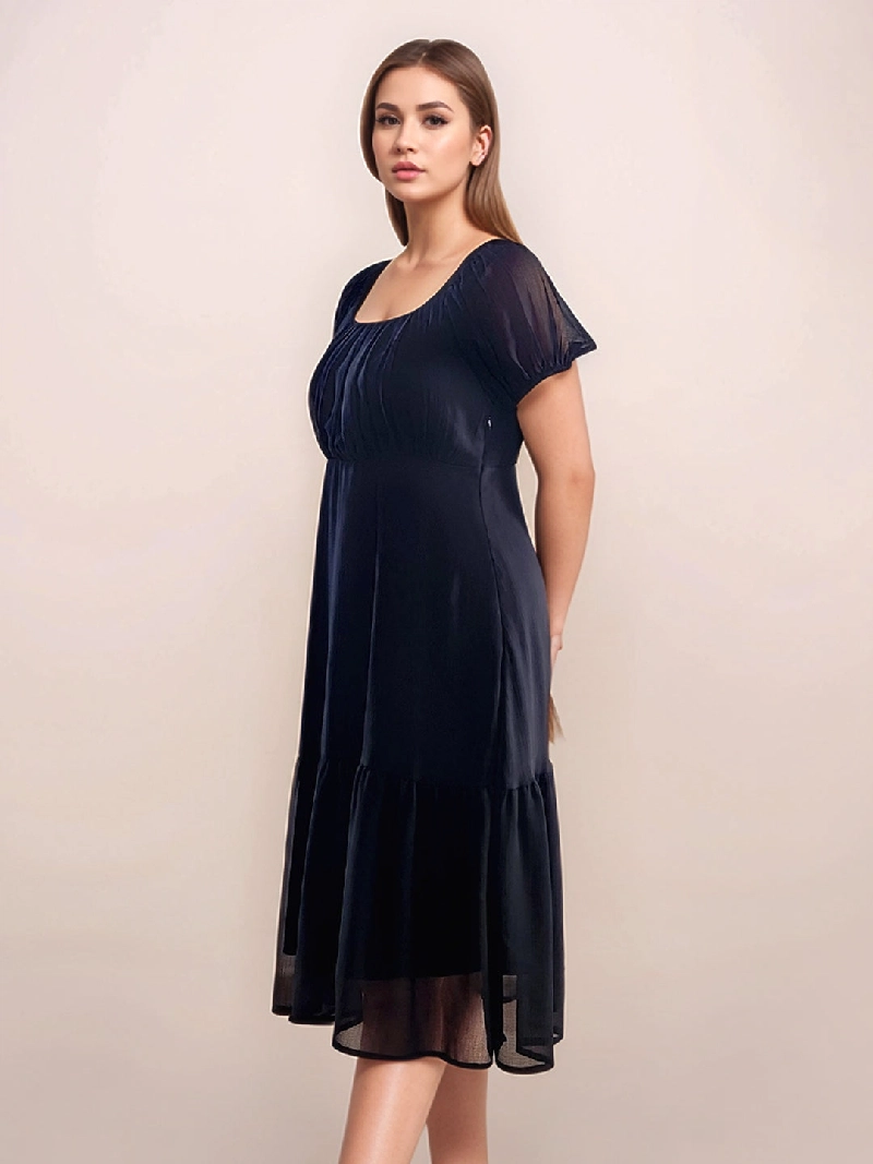 sachin and babi light blue dress New In ✨ ✨ Midi Empire work Dress Available in all sizes from 6 - 24 Color  - Red Price