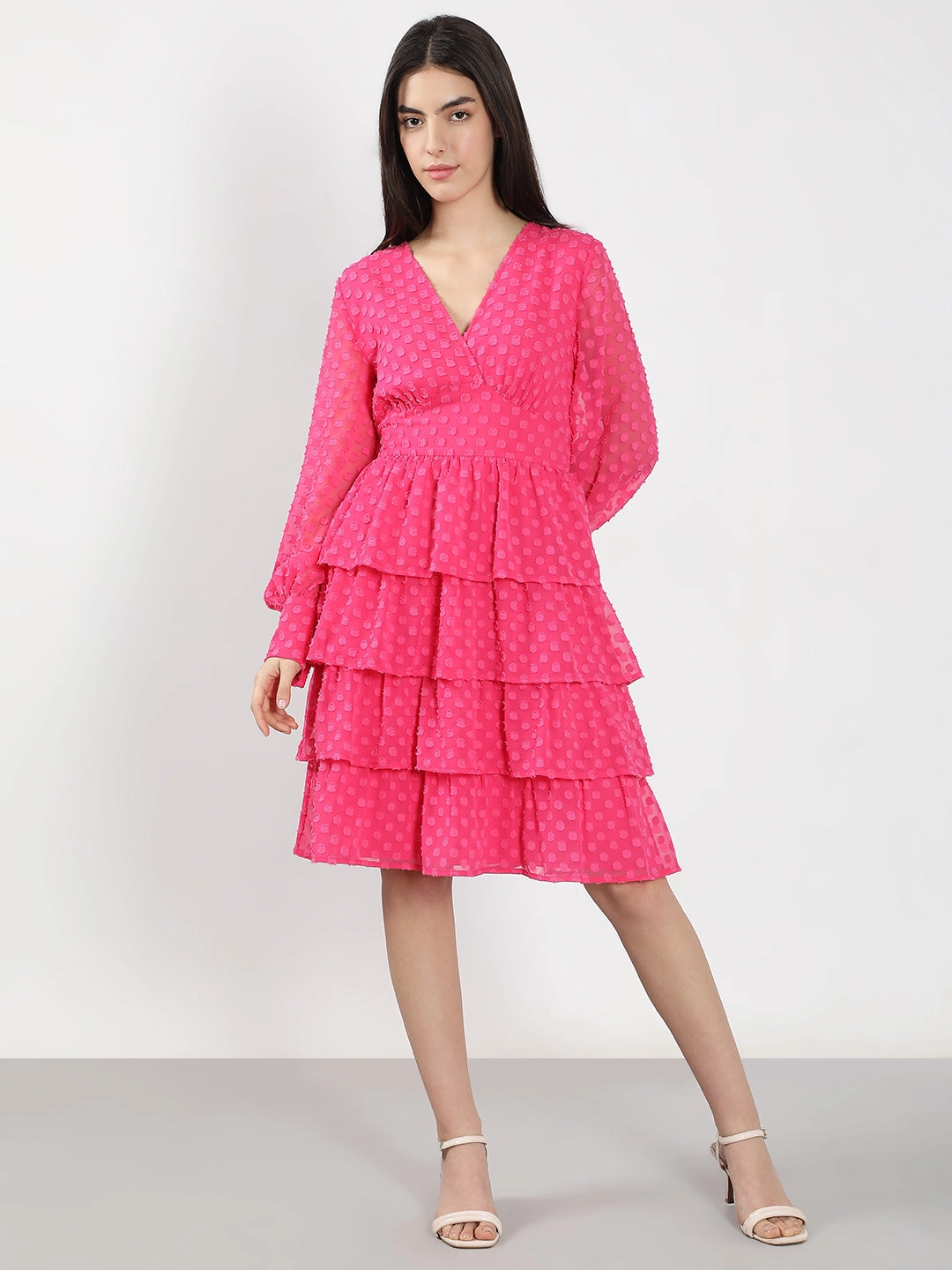 women's dresses fall BTFBM Women Maxi 2025 Long Sleeve V Neck Swiss Dots High 200 Best Crossdresser photos UK SIZE:7 Overcoat / Mens Top Coats