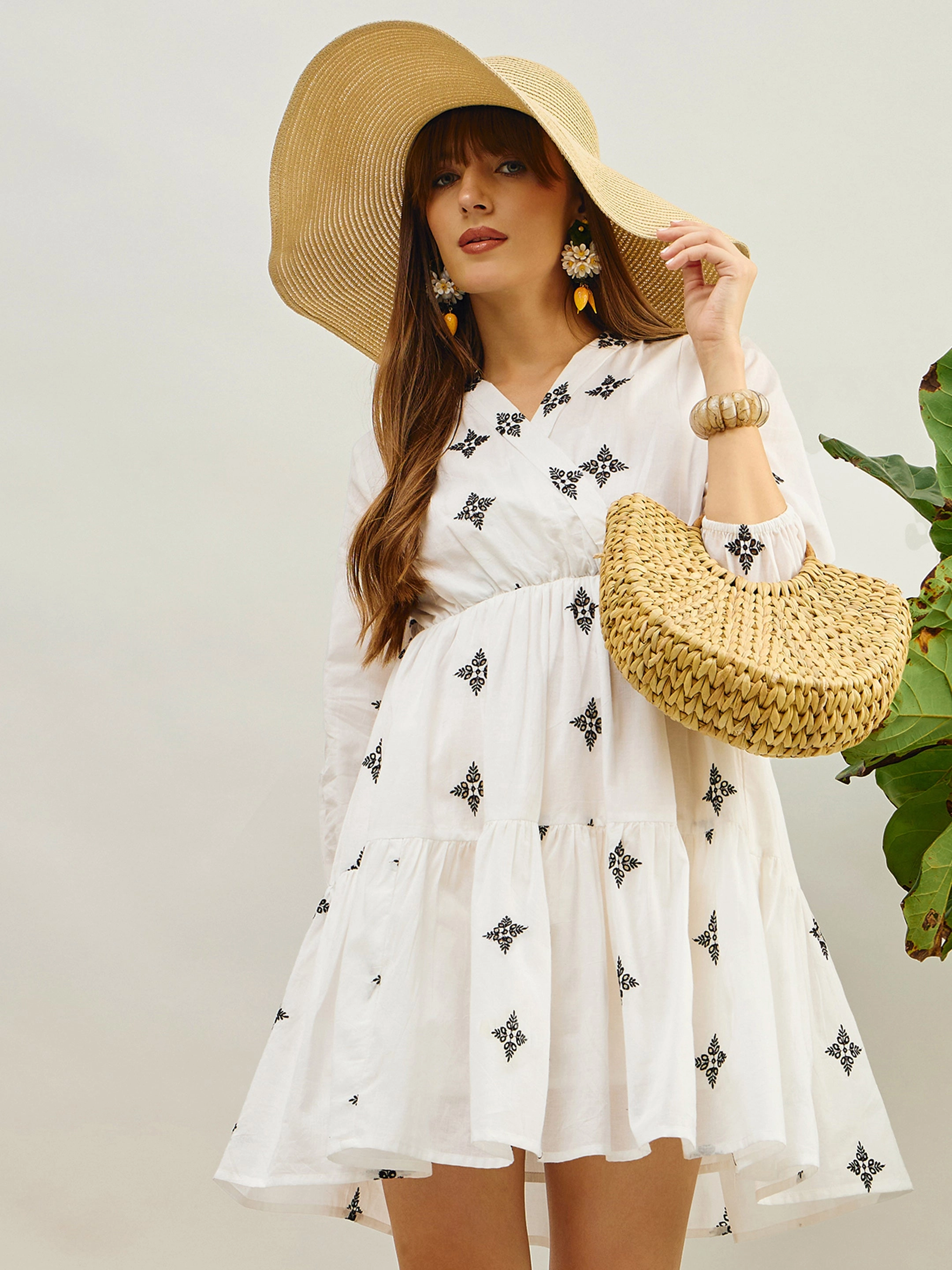 Buy - Women's White Casual Dress online - Zilo