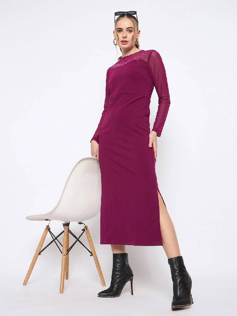 sachin and babi light blue dress Dress Casual Maxi By Bloomchic In Magenta, Size:3X – Clothes Mentor North  Olmsted main image 0