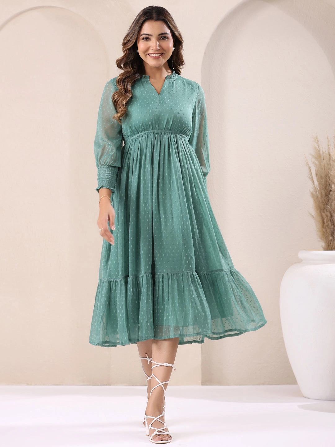 sachin and babi light blue dress Sage Dress Collection