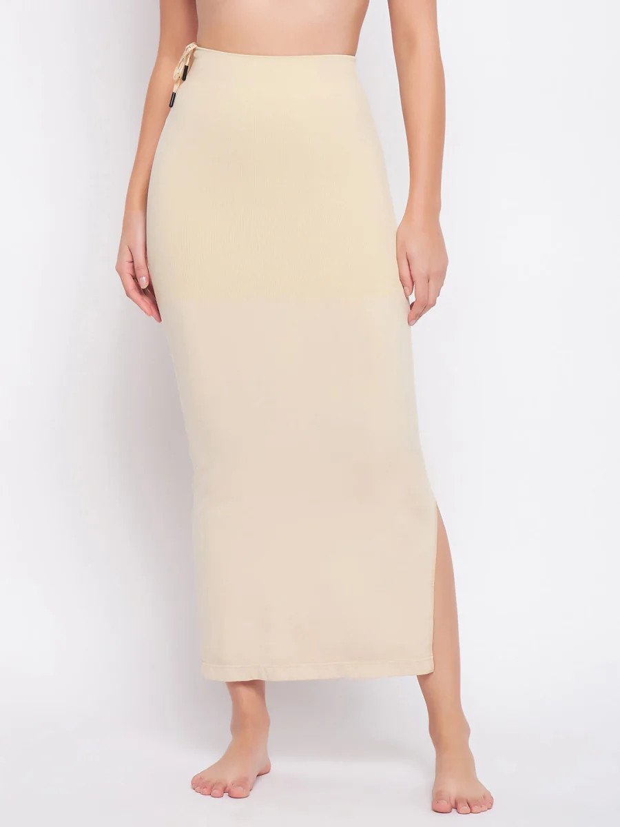 Women's Beige Casual Solid Shapewear