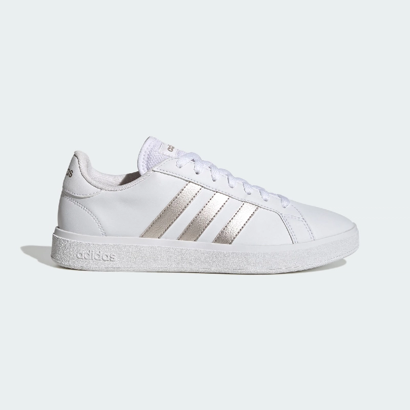 Buy - Women's White Grand Court Base 2.0 Lace-up Sneakers online - Zilo -  60 Mins Delivery & Free In-Home Trials