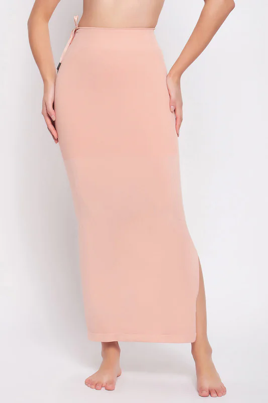 Women's Orange Saree Shapewear with Drawstring