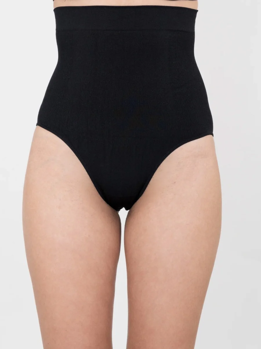 Women's Black High Waist Shaper Panty