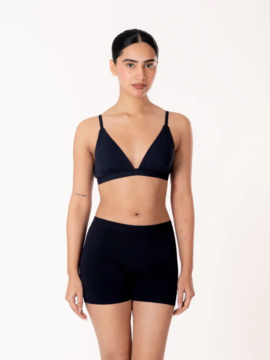 Women's Black Pryme Bikini Bra