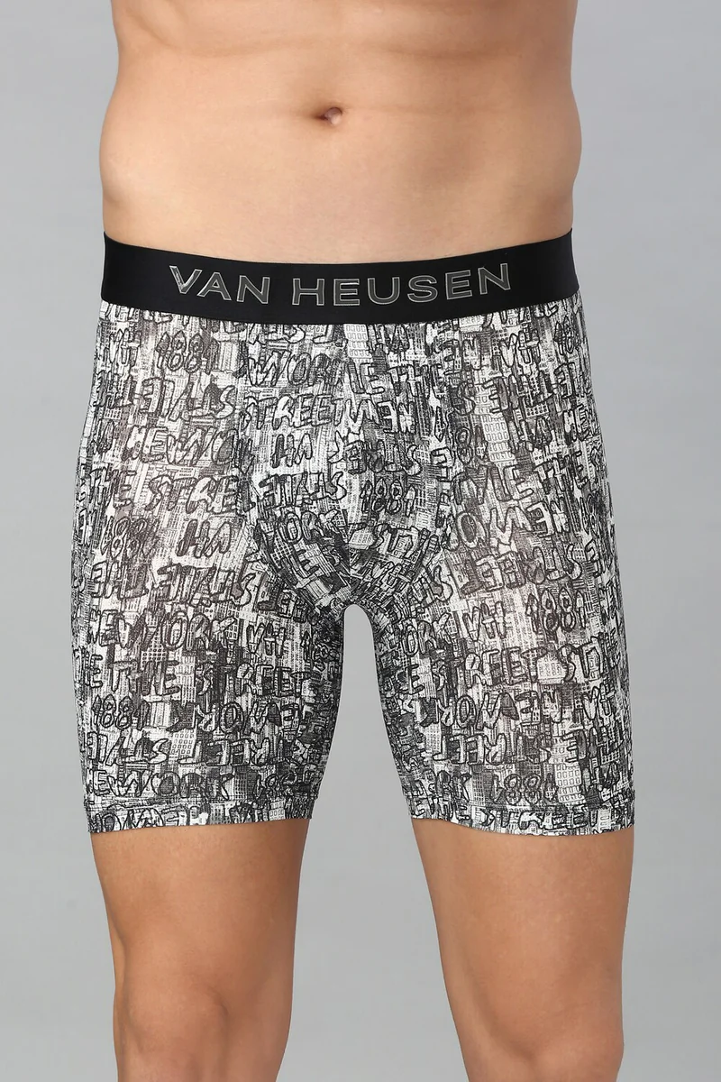 Men's Multicolor Allover Print Swift Dry Flexi Stretch AIR Series Active Boxer Brief