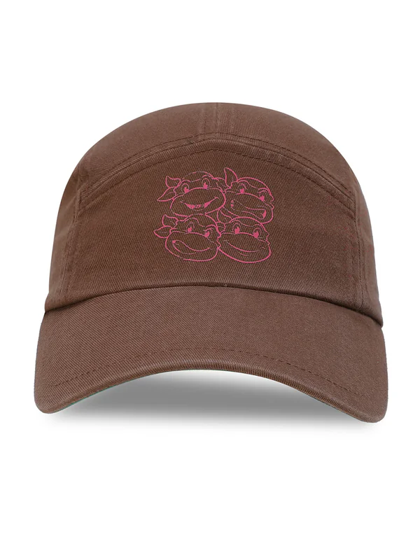 Buy - Unisex Brown Embroidered X Teenage Mutant Ninja Turtles 5