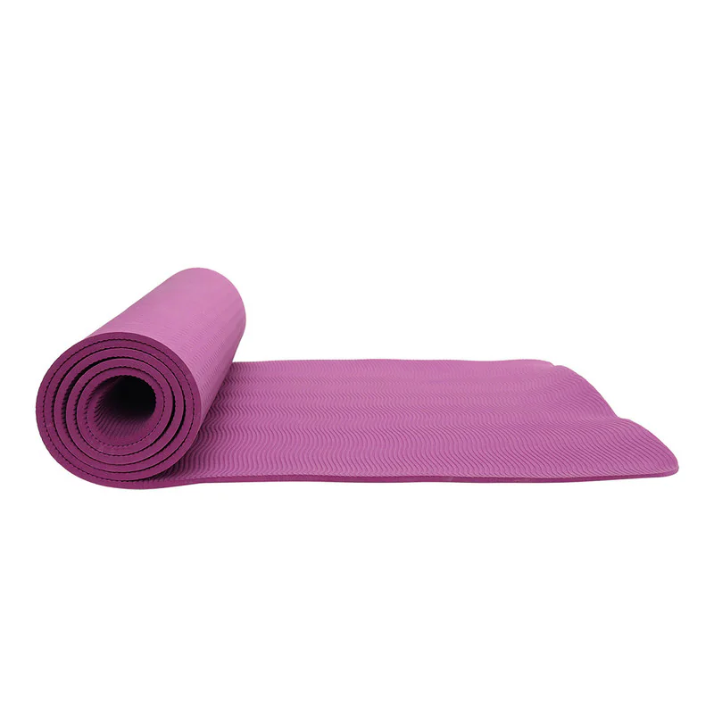 Buy - Women's Purple Textured Anti-slip Reversible Yoga Mat online