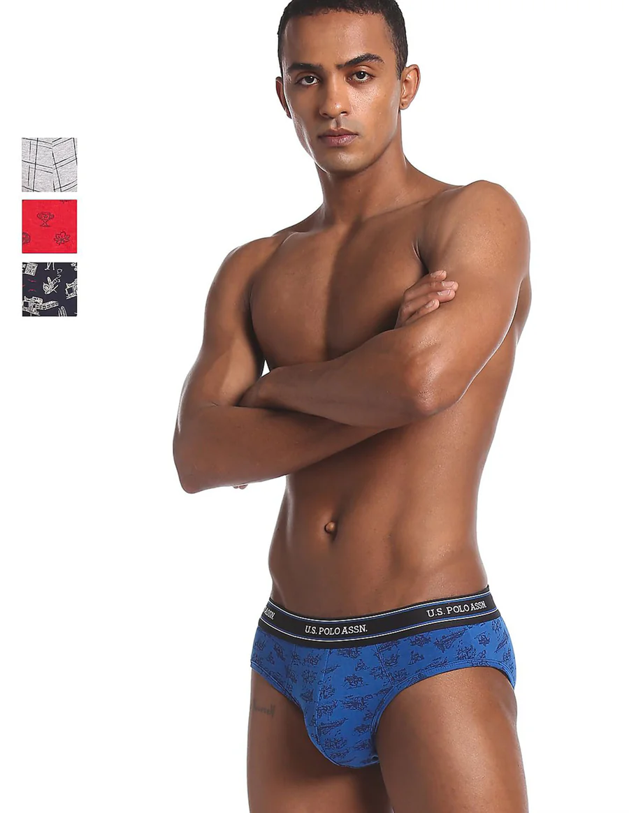 Men's Assorted Printed Briefs