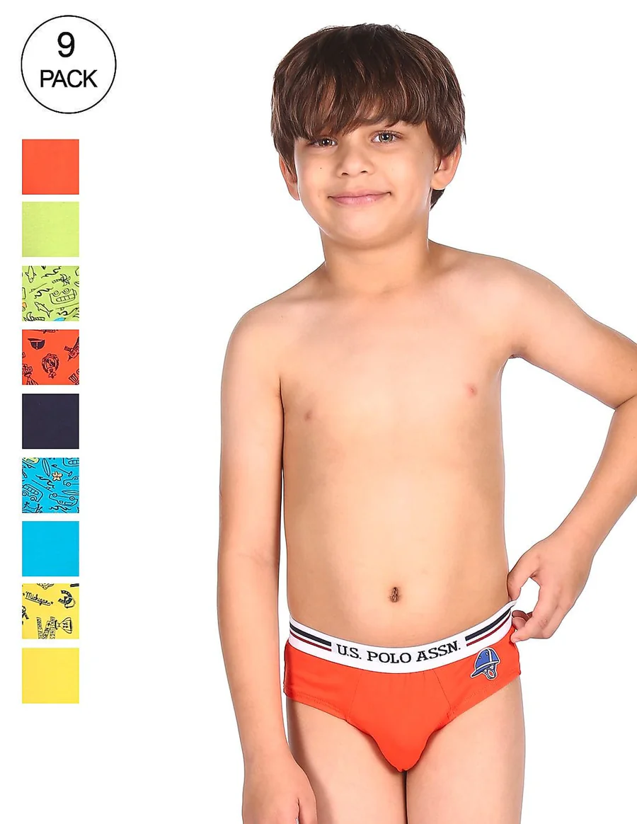 Boys Assorted Printed Briefs
