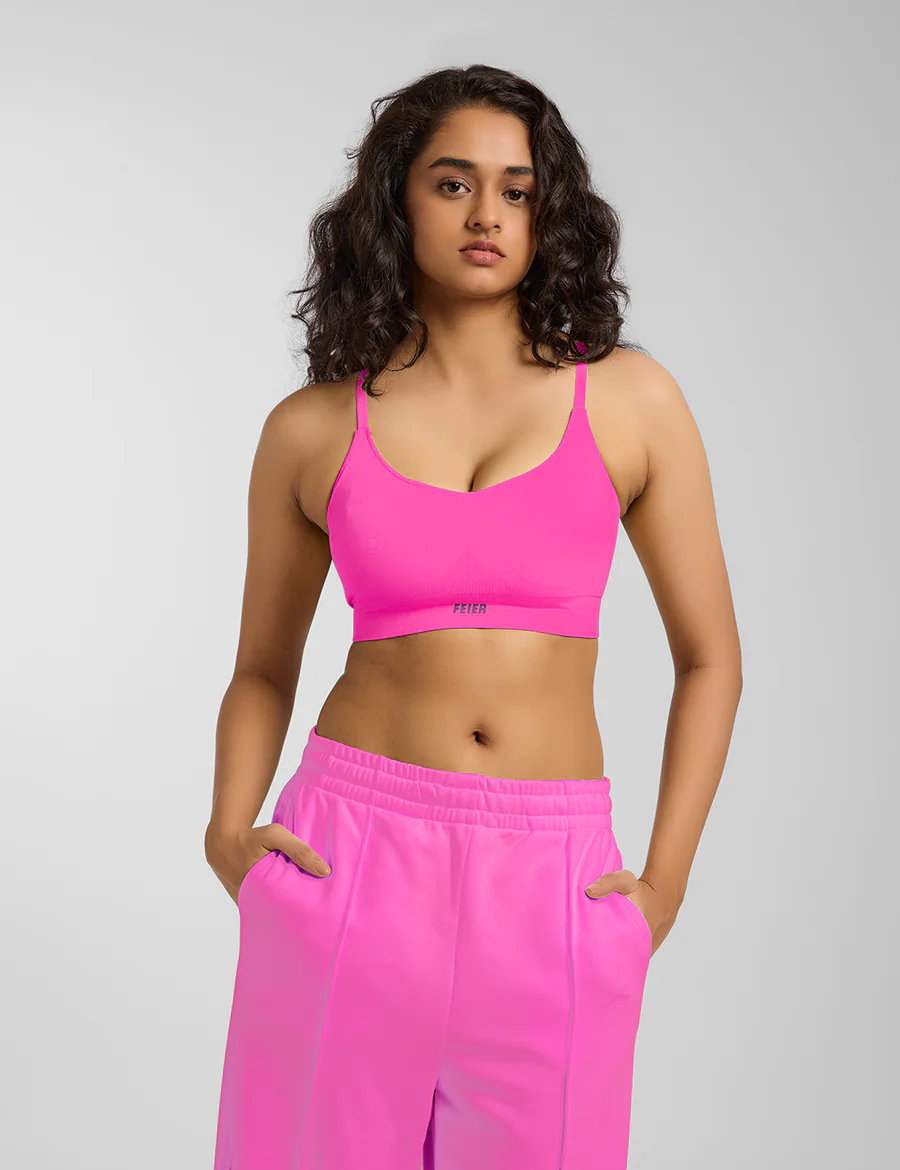 Women's Pink Everywhere Sports Bra 2.0